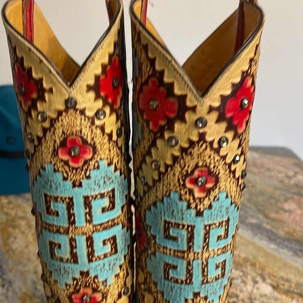 KURTMAN Handmade leather boots very unique - Picture 10 of 14